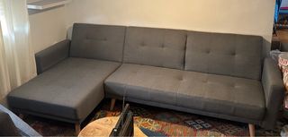 Sofá-cama chaise longue