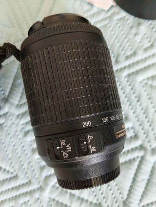 Objetivo Nikon Nikkor 55-200mm DX VR - Como nuevo