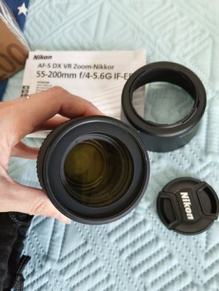 Objetivo Nikon Nikkor 55-200mm DX VR - Como nuevo
