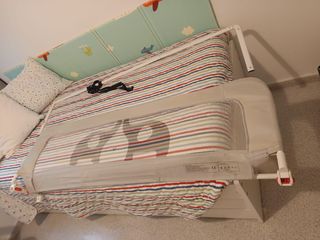 Barrera Nido Baby World Gris