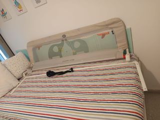 Barrera Nido Baby World Gris