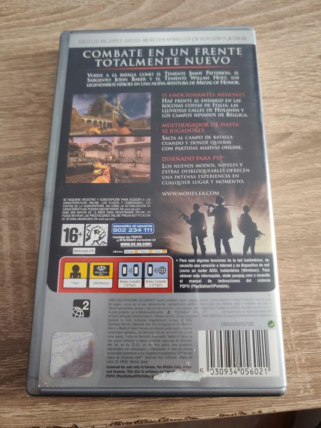 Medal of Honor Heroes PSP (EA)