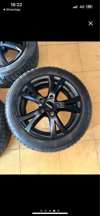 Llantas de coche negras