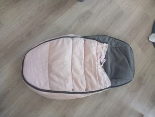 Saco para silla de paseo rosa
