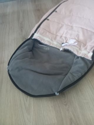 Saco para silla de paseo rosa