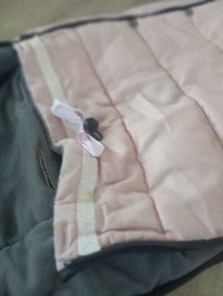 Saco para silla de paseo rosa