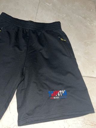 Trapstar Pantalones Cortos Negros
