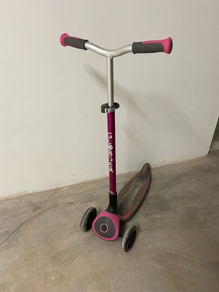 Globber Patinete infantil 3 ruedas rosa