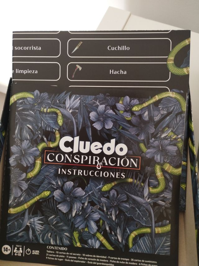 Cluedo Conspiración Juego de Mesa Hasbro