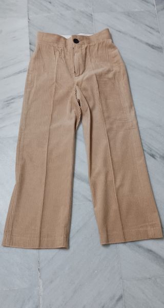 Pantalón pana mujer Zara