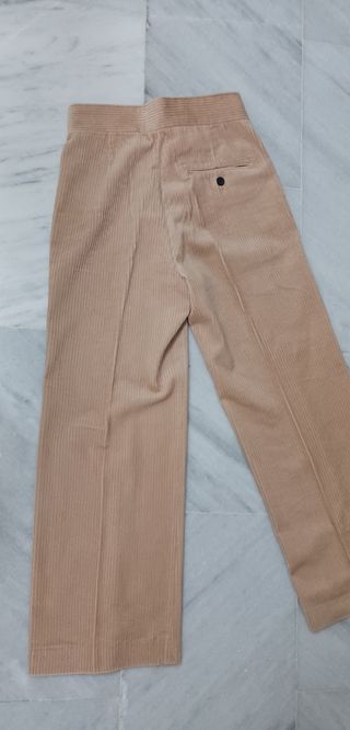 Pantalón pana mujer Zara