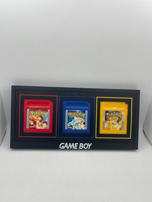 Colección Pokémon Game Boy originales + Soporte
