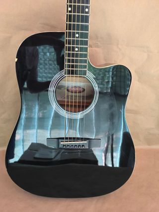 Guitarra Electroacústica - Cuerdas nuevas + funda