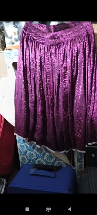 Falda Baturra Morada