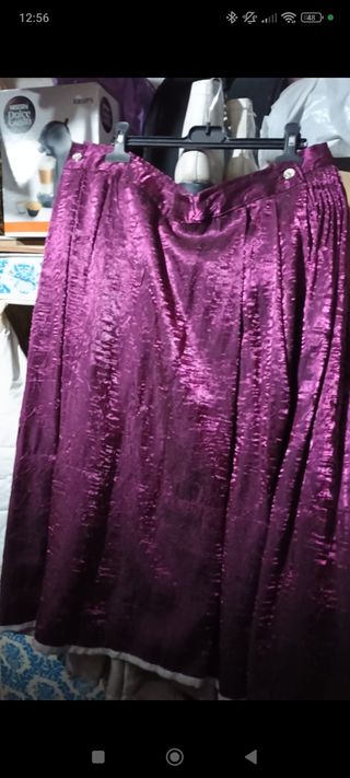 Falda Baturra Morada