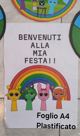 Sprunki Decorazioni festa compleanno personaggi