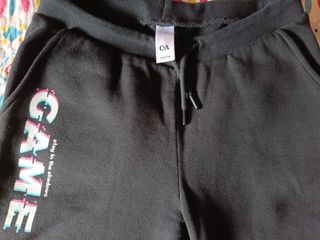 Conjunto chándal negro GAME