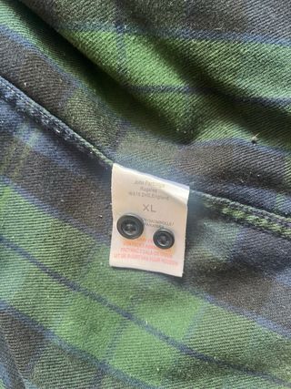 Camisa John Partridge cuadros azul y verde