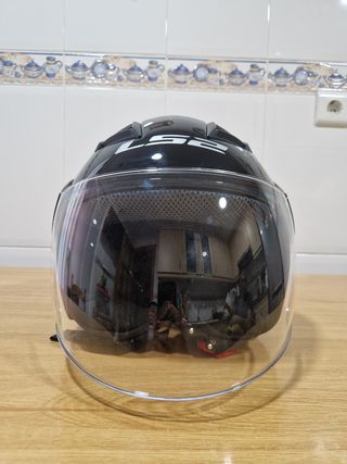 Casco Moto LS2 Airflow Negro Nuevo sin utilizar.