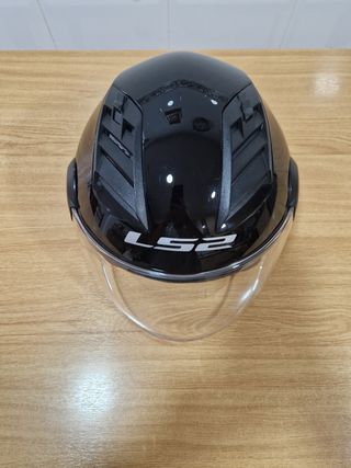 Casco Moto LS2 Airflow Negro Nuevo sin utilizar.