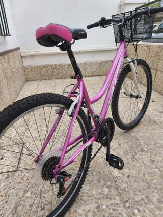 Bicicleta Paseo Rosa Mujer