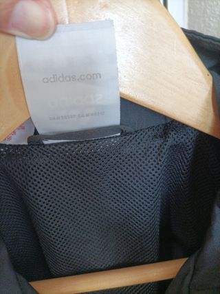 Impermeable Adidas Negro