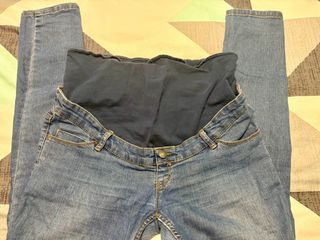 2 Pantalones premamá azules