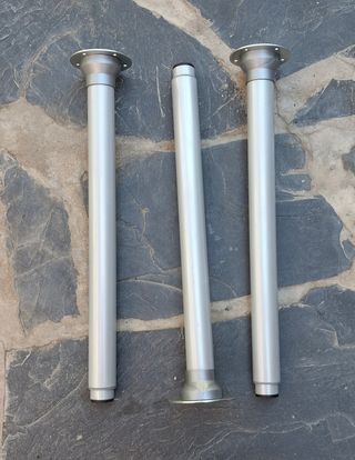 3 gambe allungabili in metallo