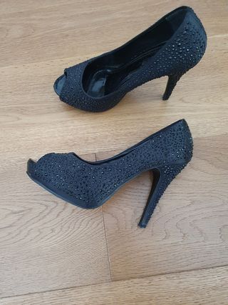 ASOS Scarpe con Tacco Nero Tg 38