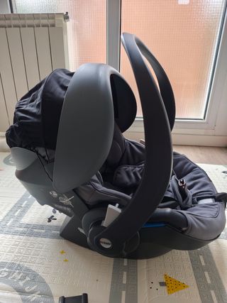 Silla bebé Grupo 0 con adaptadores