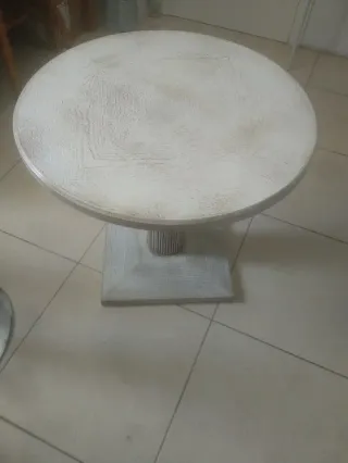 Mesa de terraza de madera