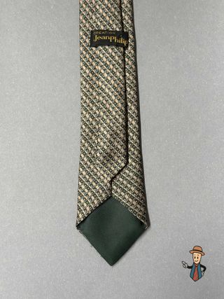 Corbata Jean Philip Microdiseño Geométrico