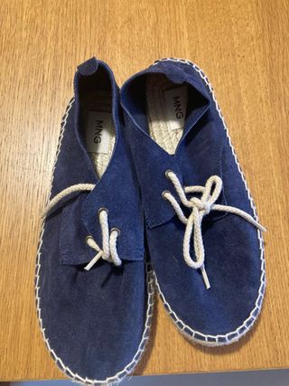 Zapatos MNG niño azul talla 33