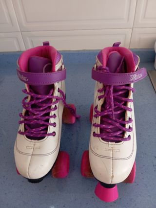 Patines de niña perfecto estado 4 ruedas, N 36/37 
