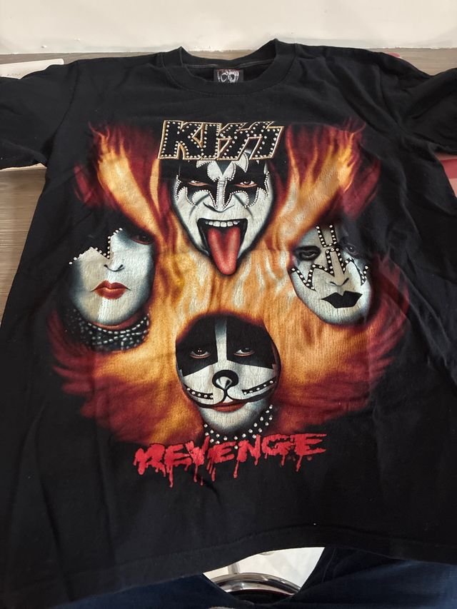 camiseta KISS t-M