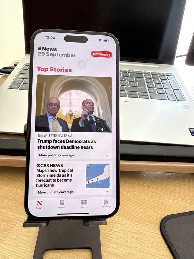 iPhone 15 Plus Negro con 98% Batería como nuevo