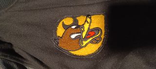Chaqueta Beisbolera Carhartt Negra con Parches