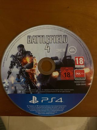 Battlefield 4 PS4 (no tengo la caja)
