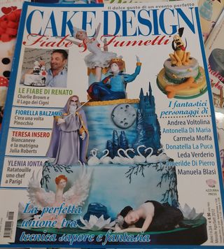 Lotto 15 riviste e manuali cake design