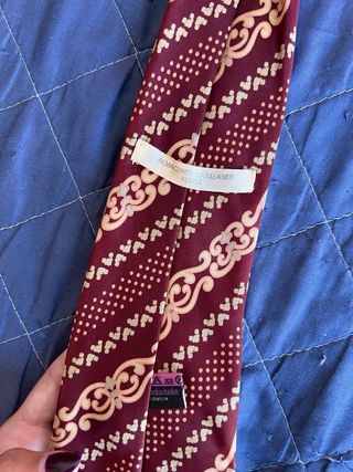 Lote 3 corbatas rojas