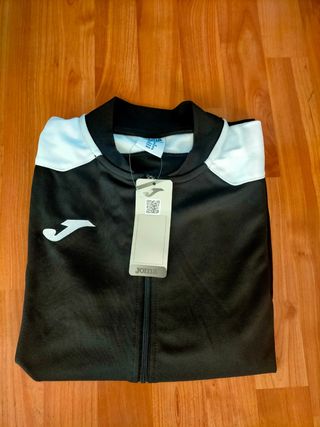 Chándal Joma Talla S Negro y Blanco