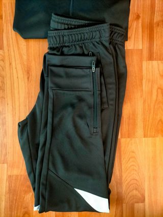 Chándal Joma Talla S Negro y Blanco