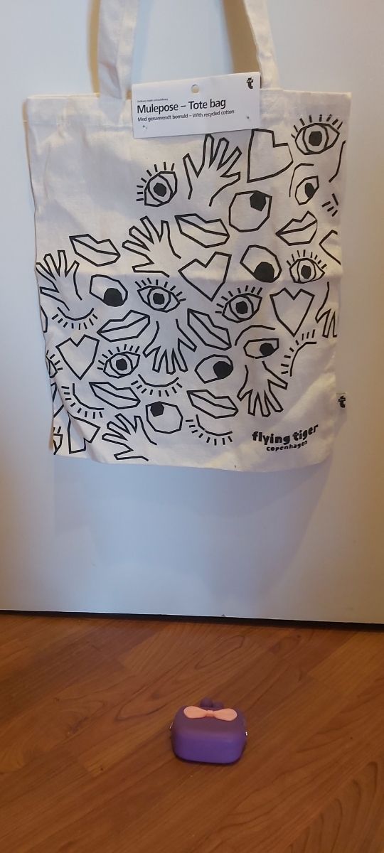 Bolsa para pintar y monedero niña