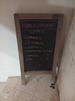 Pizarra Exterior, para tienda.