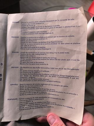 Máquina de escribir Olivetti Studio 45