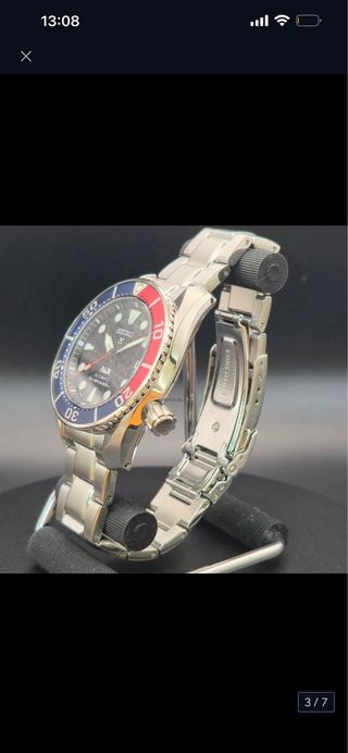 PEPSI Seiko Padi SPB181J1 6R35 Reloj Automático