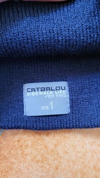 Berretto  blu bambino