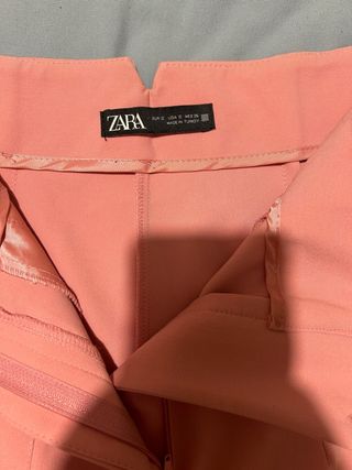 Pantalón Zara Rosa Talla S