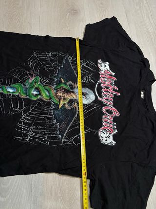 Camiseta Motley Crüe Negra Vintage rock heavy y2k