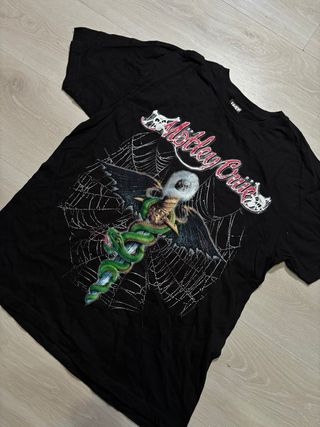 Camiseta Motley Crüe Negra Vintage rock heavy y2k